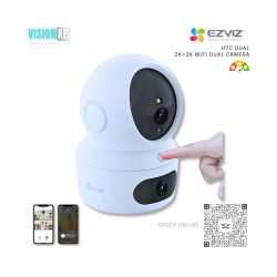 Ezviz H7c 2K+2K (4MP+4MP) Dual-Lens Pan & Tilt Wi-Fi Security Camera